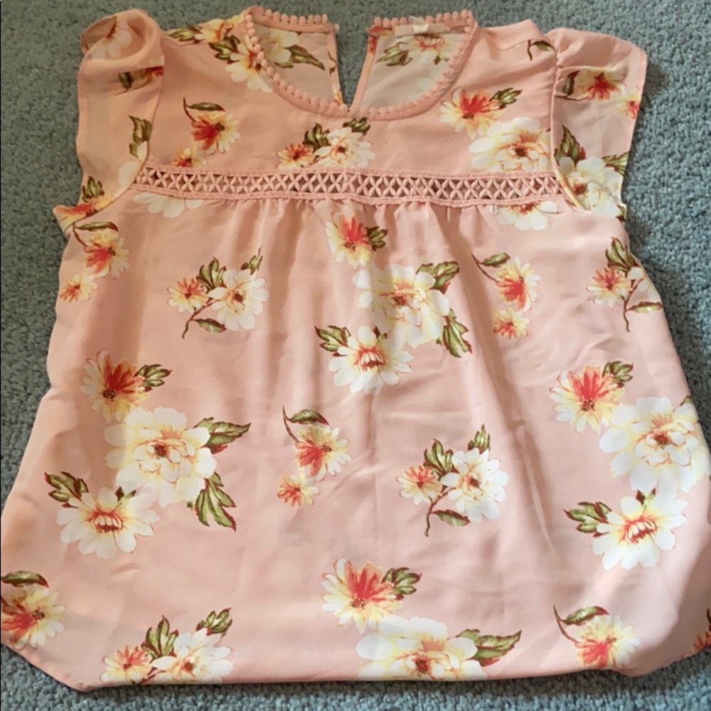 Women’s pink blouse